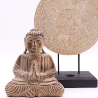 Buddha Feng Shui Set - Klasická Mandala - Natural
