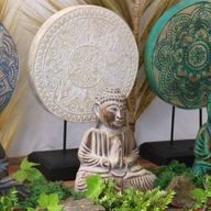 Buddha Feng Shui Set - Klasická Mandala - Natural