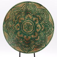 Buddha Feng Shui Set - Buddha Uzel - Zelená
