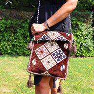 Kilim Festivalová Taška - Čokoládová