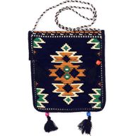 Kilim Festivalová Taška - Tmavě Modrá