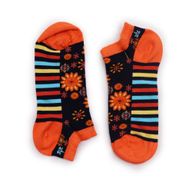 S/M Hop Hare Bambusové Ponožky - Nízké (36-40) - Mandala Květy