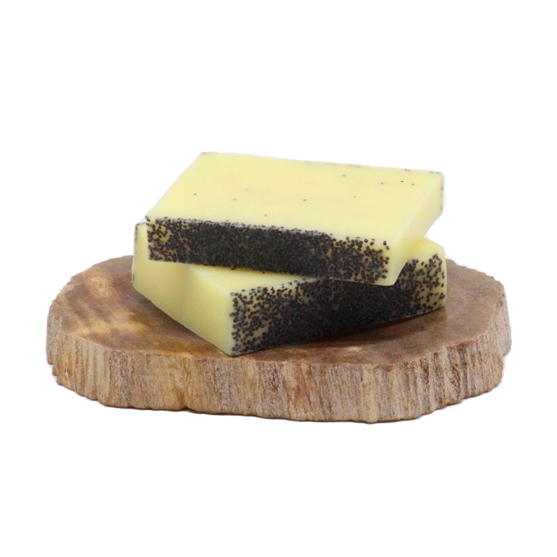 Balení 13 Kousků 100g Nakrájeného Mýdla - Citronový Mák