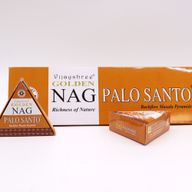 42g Jumbo Golden Nag - Palo Santo Back Flow Vonné Kužely