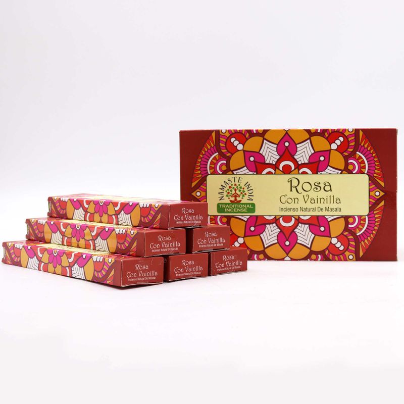 Vonné Tyčinky Namaste Mandala Masala - Růže a Vanilka