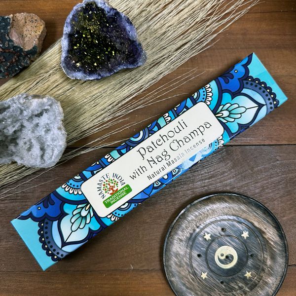Vonné Tyčinky Namaste Mandala Masala - Patchouli a Nag Champa