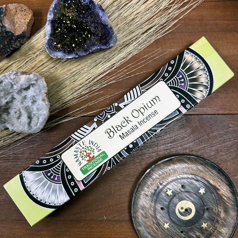 Vonné Tyčinky Namaste Mandala Masala - Černé Opium