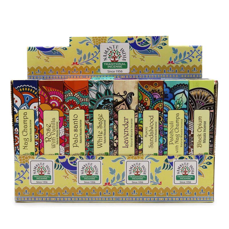 Vonné Tyčinky Namaste Mandala Masala - Startovací Balíček (6x8 Vůní)