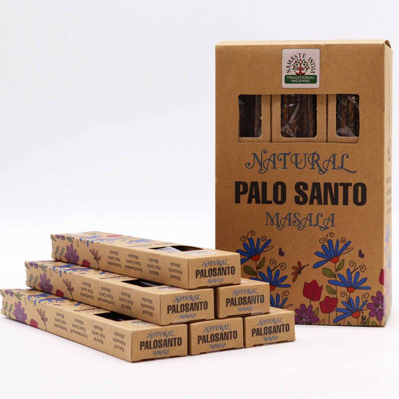 Přírodní Botanické Vonné Tyčinky Masala - Palo Santo