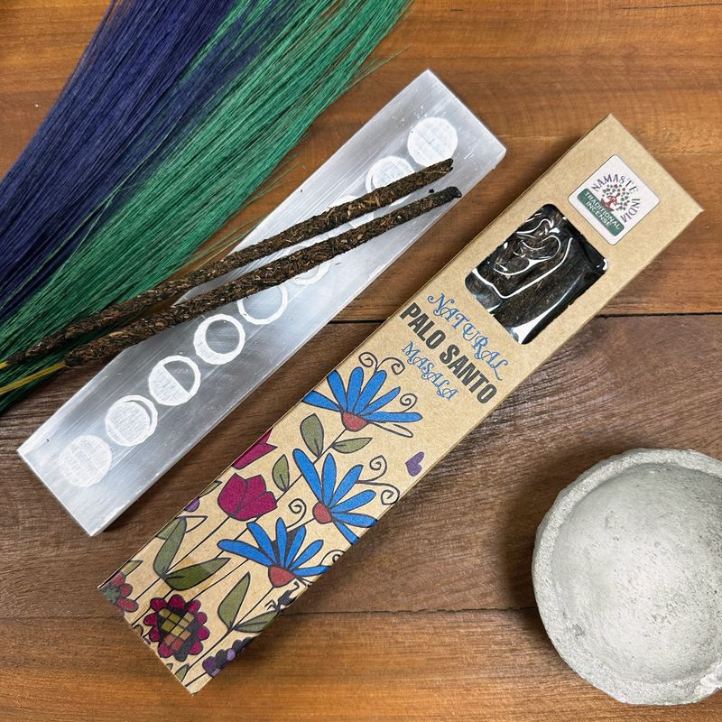 Přírodní Botanické Vonné Tyčinky Masala - Palo Santo