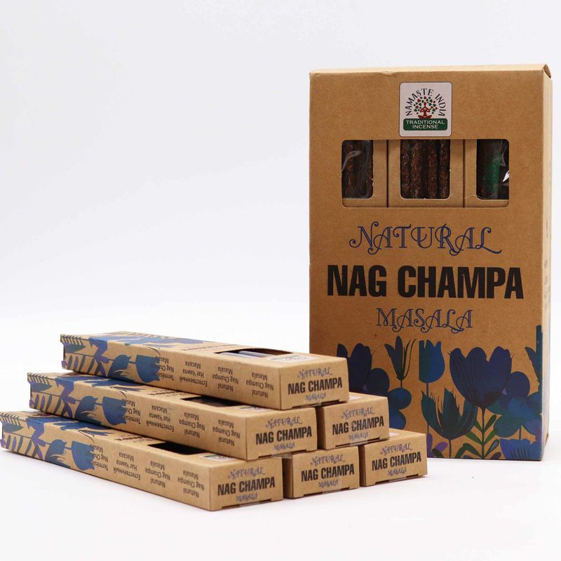 Přírodní Botanické Vonné Tyčinky Masala - Nag Champa
