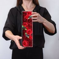 Dlouhý  Box - Klasické Červený Růže