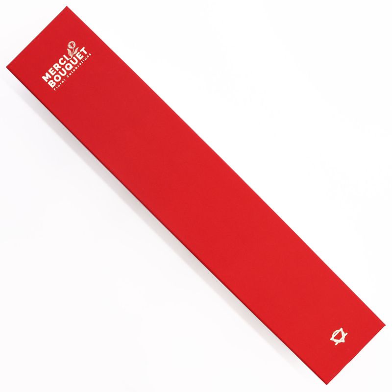 Extra Dlouhý  Box - Klasické Červený Růže