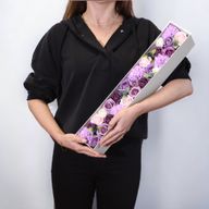 Extra Dlouhý Box Box - Levandulové Růže a Karafiát