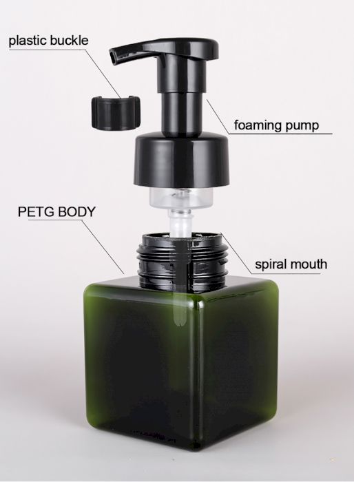 Láhev s Dávkovačem Pěny na Opakované Použití - 450ml