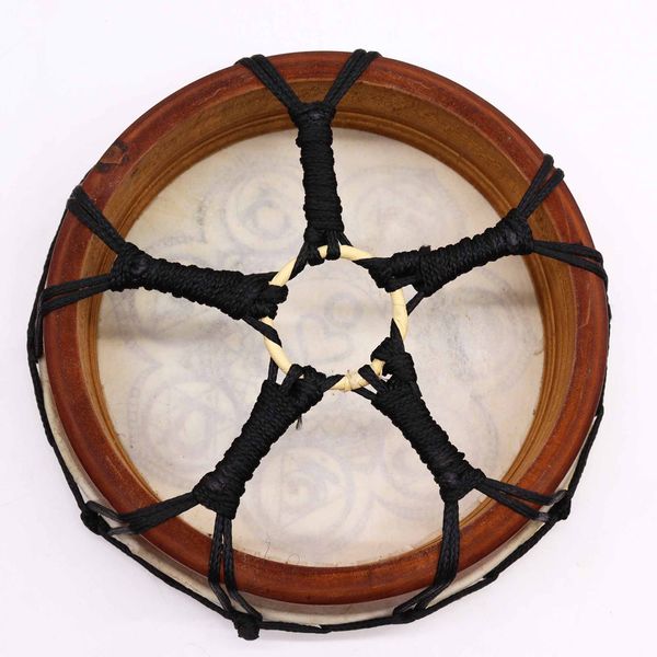 Čakra Šamanistický Buben s 1 Hůlkou - 25cm