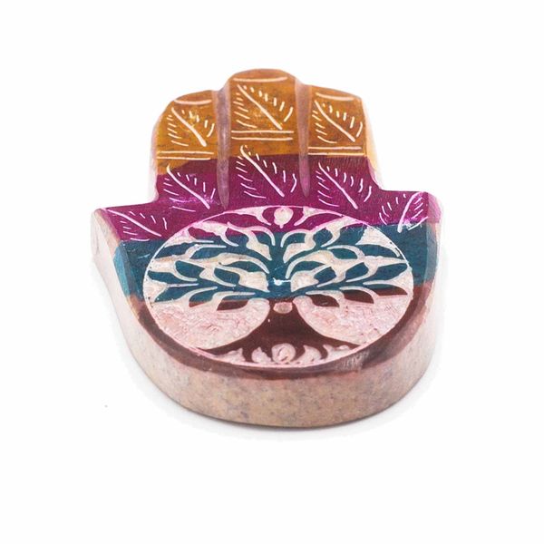 Hamsa Stojan na Vonné Tyčinky - Strom Života - 9x6cm