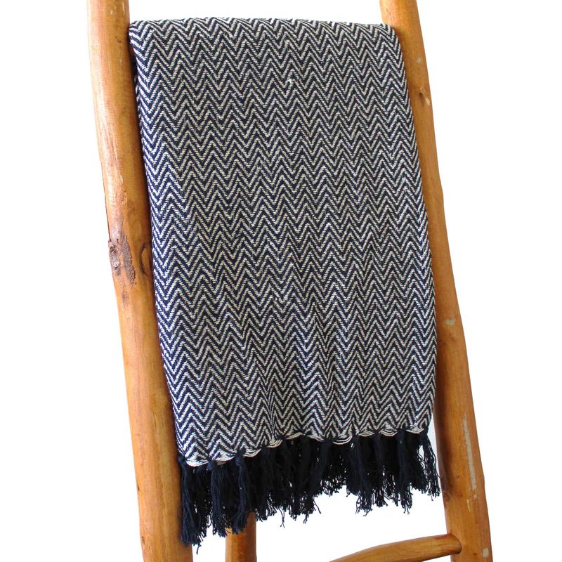 Boho Komfort Přehoz 125x150cm - Námořnický ZigZag