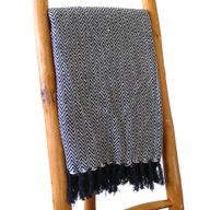 Boho Komfort Přehoz 125x150cm - Námořnický ZigZag