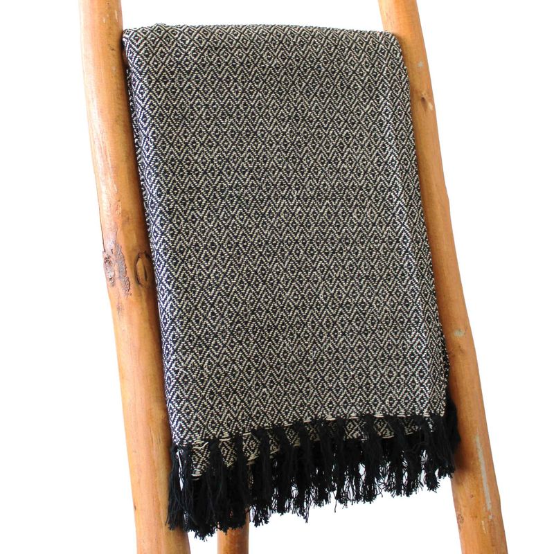 Boho Komfort Přehoz 125x150cm - Uhlový