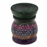 Mastková Aroma Lampa 10.5cm - Květ Života - 5 Barev