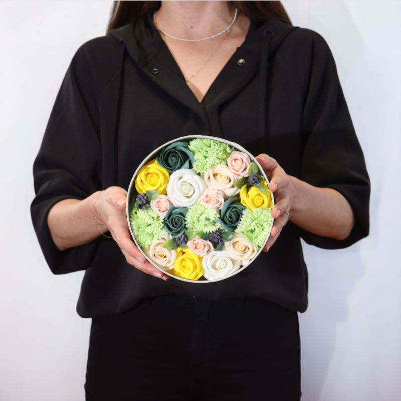 Kulatý Box - Oslava Jara - Žlutý a Zelený