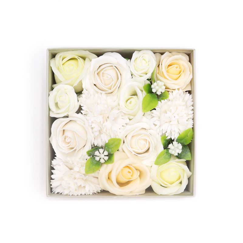 Čtvercový Box - Svatba - Bílý a Ivory