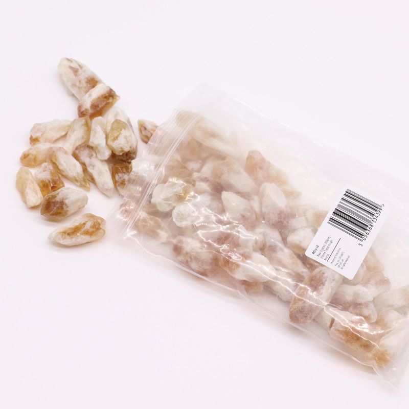 Surové Krystaly (500gm) - Citrínový Topaz - Drsný