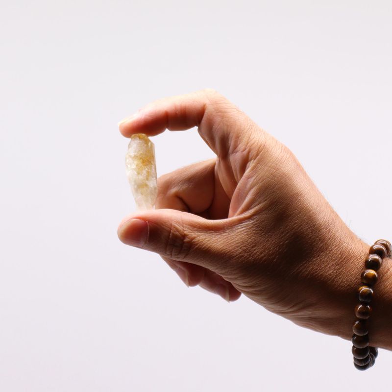 Surové Krystaly (500gm) - Citrínový Topaz - Drsný