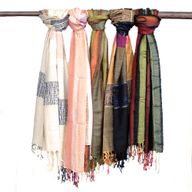 Velké Indické Boho Šátky - 75x180cm - Náhodné Zelené