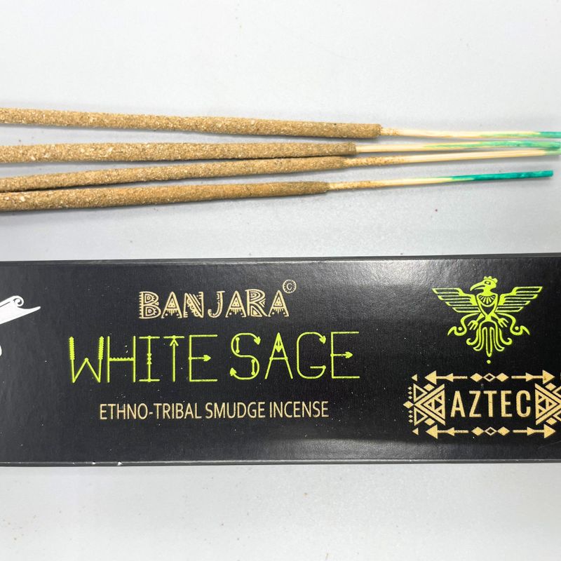 Banjara Tribal Vonné Tyčinky - Bílá Šalvěj