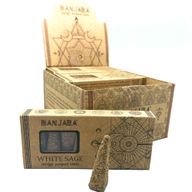 Banjara Pyramidové Kadidlo - Bílá šalvěj
