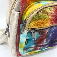 Tie Dye Konopná Taška přes Rameno