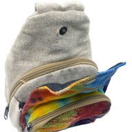 Tie Dye Konopná Taška přes Rameno