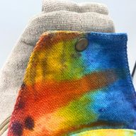 Tie Dye Konopná Taška přes Rameno