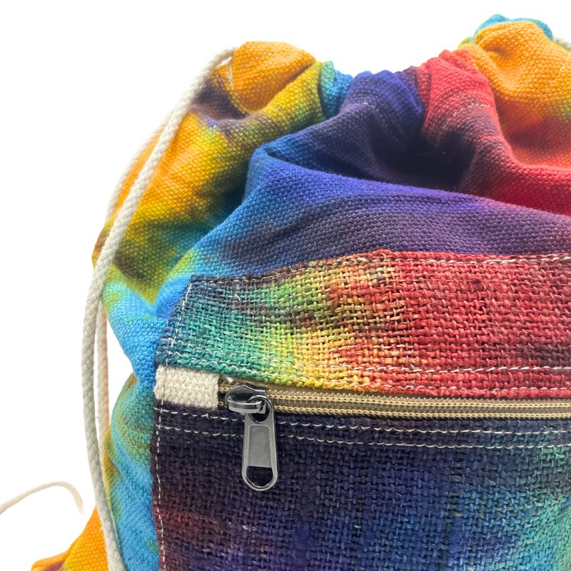 Tie Dye Konopná Taška přes Ramena
