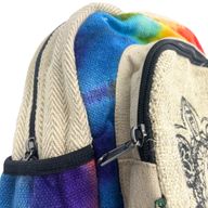 Tie Dye Střední Konopný Batoh - 7 Čaker