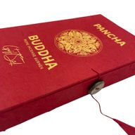 Sada Vonného Provázku a Postříbřeného Stojanu - Pancha Buddha