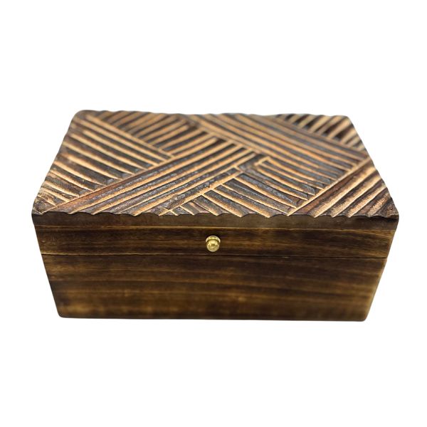 Vintage Deco - Víceúčelová Krabička - 22x12x10cm - Antické Linky