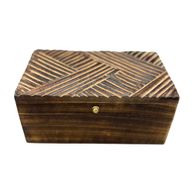 Vintage Deco - Víceúčelová Krabička - 22x12x10cm - Antické Linky