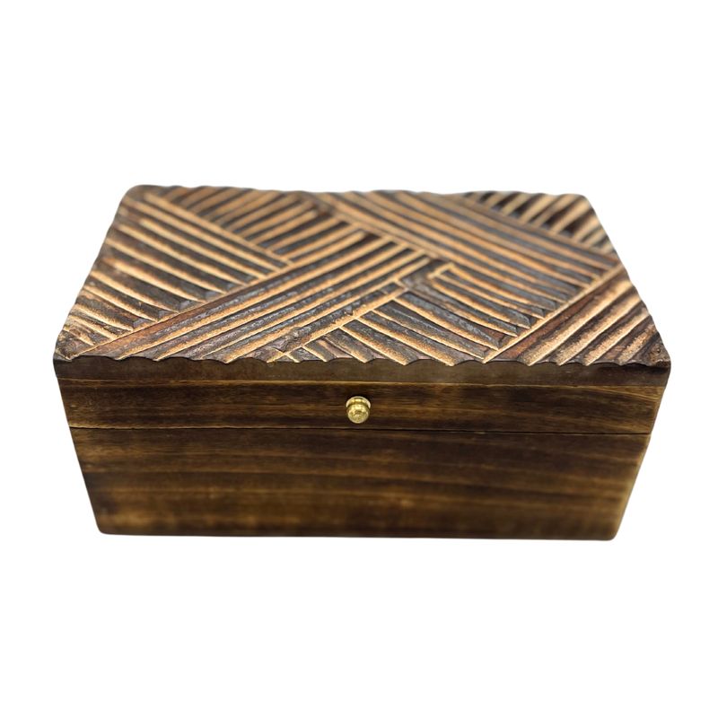 Vintage Deco - Víceúčelová Krabička - 22x12x10cm - Antické Linky