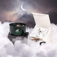 Hop Hare Magická Květinová Svíčka s Krystaly - Rytíř Mečů
