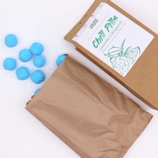 Dárkové Balení Šumivých Kuliček do Koupele 350g - Levandule & Bergamot