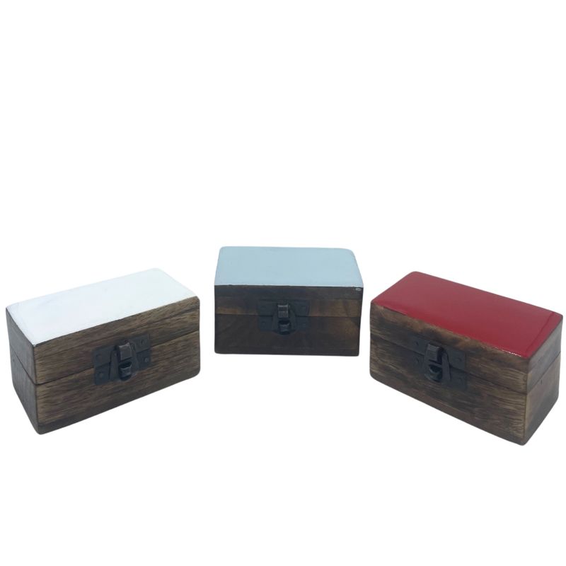 Dřevěná Lékovka 9x5x4cm - Keramické Bravy - Různé