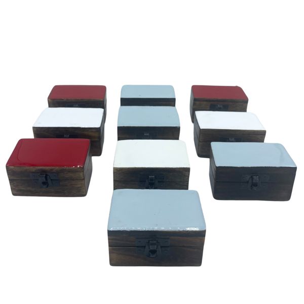 Dřevěná Lékovka 9x5x4cm - Keramické Bravy - Různé