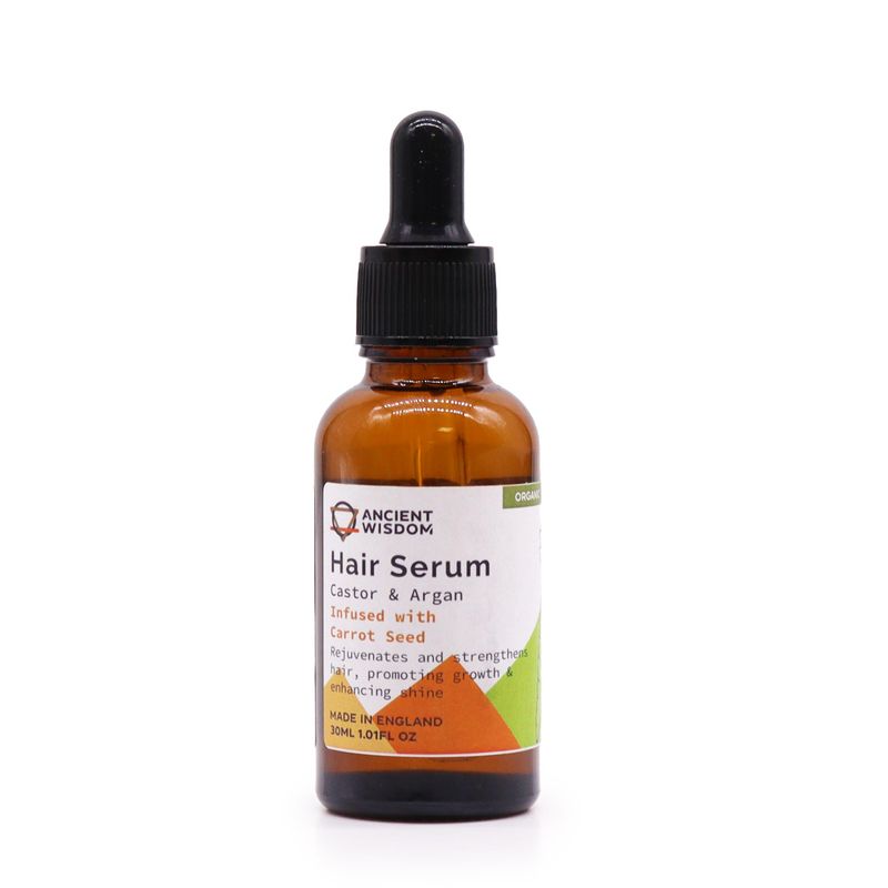 Organické Vlasové Sérum30ml - Mrkvové Semeno