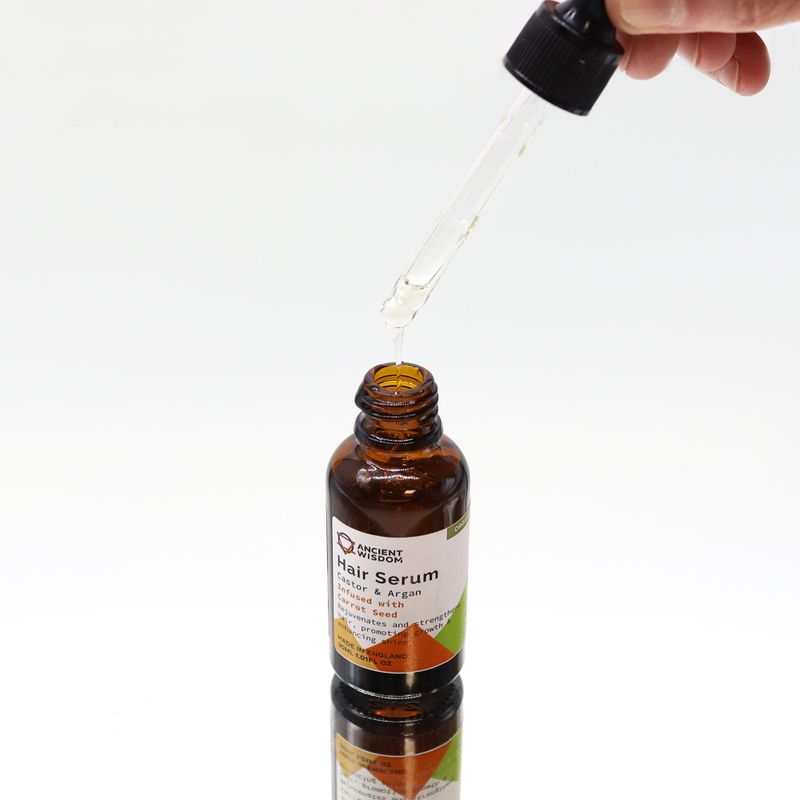 Organické Vlasové Sérum30ml - Mrkvové Semeno