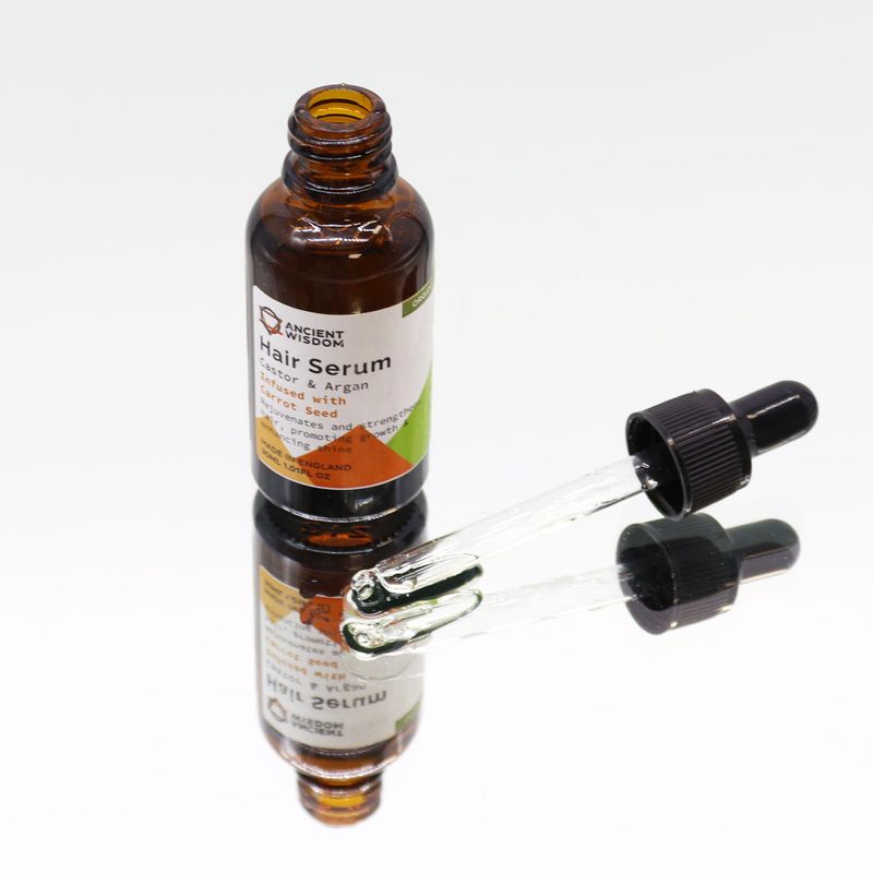 Organické Vlasové Sérum30ml - Mrkvové Semeno