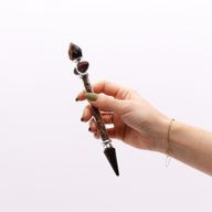 Shiva Lingam Magická Hůlka - Tygří Oko - Sebevědomí