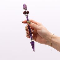 Shiva Lingam Magická Hůlka - Ametyst - Úspěch